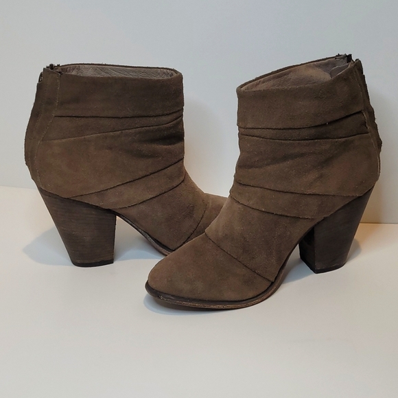 Steve Madden Women's Size 7 Leather Ankle Boots Arrena - Picture 2 of 9